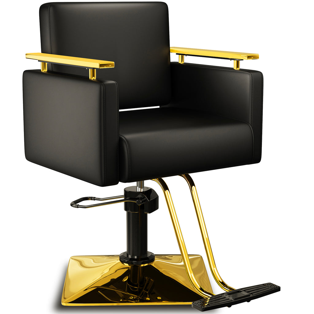 Gold Salon Chair BS84 BaashaBeauty