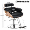 Wood Grain Salon Chair BS-110