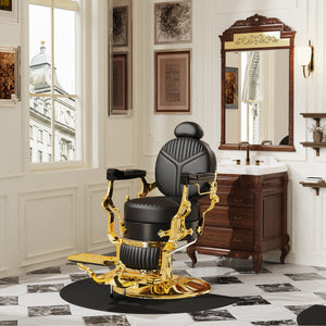 Black and Gold Salon Chair BS-188