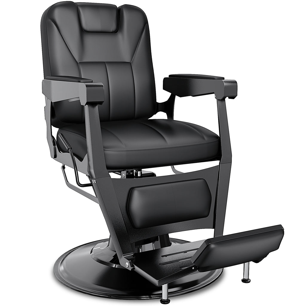 All Black Barber Chair BS-148