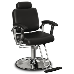 Black Reclining Salon Chair-BS192