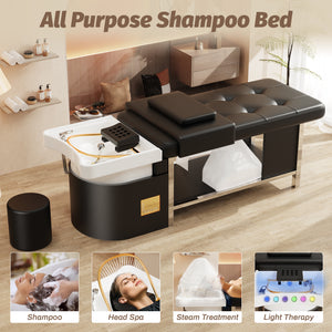 Baasha Professional Massage Shampoo Bed