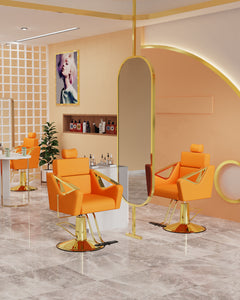 Gold Salon Chair BS-129
