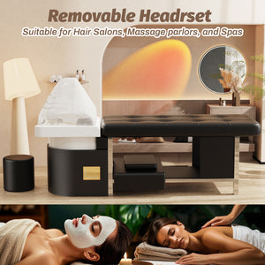 Baasha Professional Massage Shampoo Bed