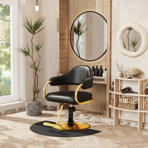 Black and Gold Salon Chair BS-216