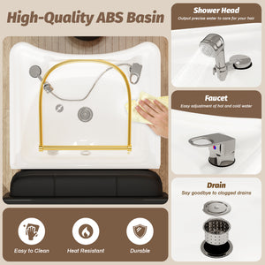 Baasha Professional Massage Shampoo Bed