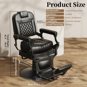 Heavy Duty Barber Chair BS-215