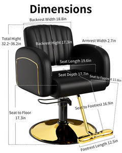 Gold Stying Chair BS-160