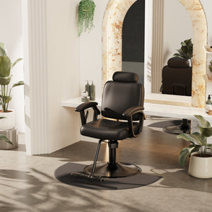 Black Reclining Salon Chair-BS192