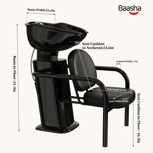 Baasha Professional Shampoo Chair BS-210