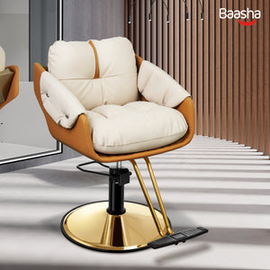 Baasha Gold Salon Chair BS-144