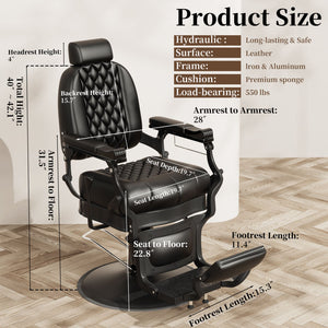Reclining Salon Chair BS-214