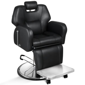 Baasha Barber Chair Gray BS-87