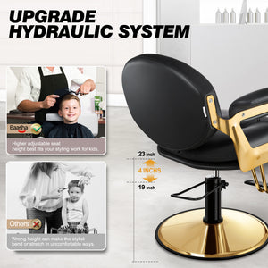 Gold Salon Chair BS-126