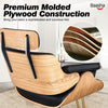 Wood Grain Salon Chair BS-110